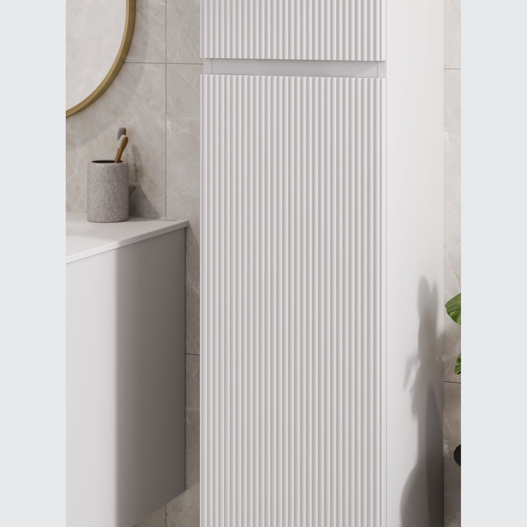 Lineare Pillar Tower Cabinet gallery detail image