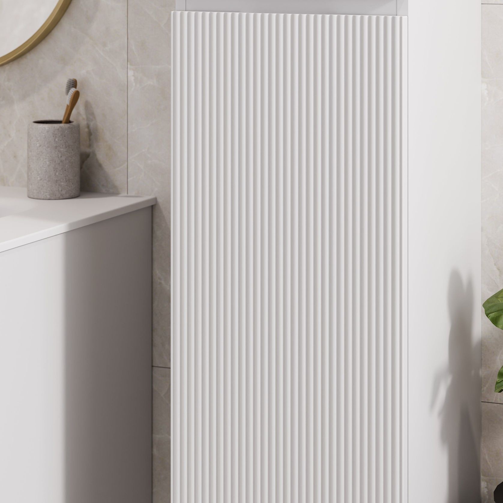 Lineare Pillar Tower Cabinet gallery detail image