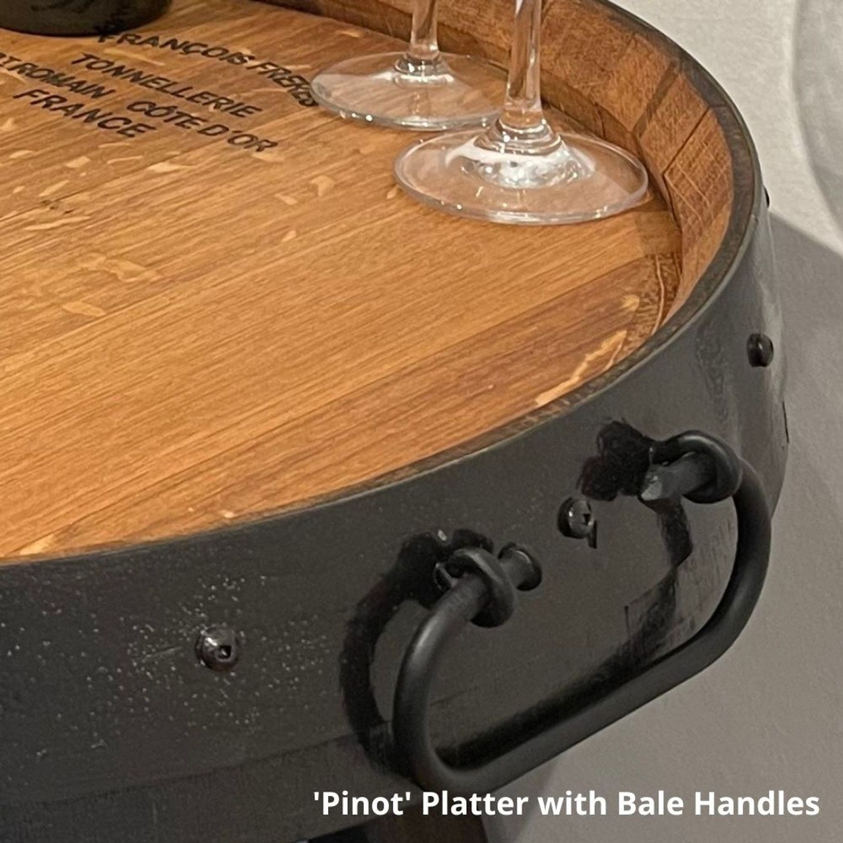 Pinot' Wine Barrel Platter gallery detail image