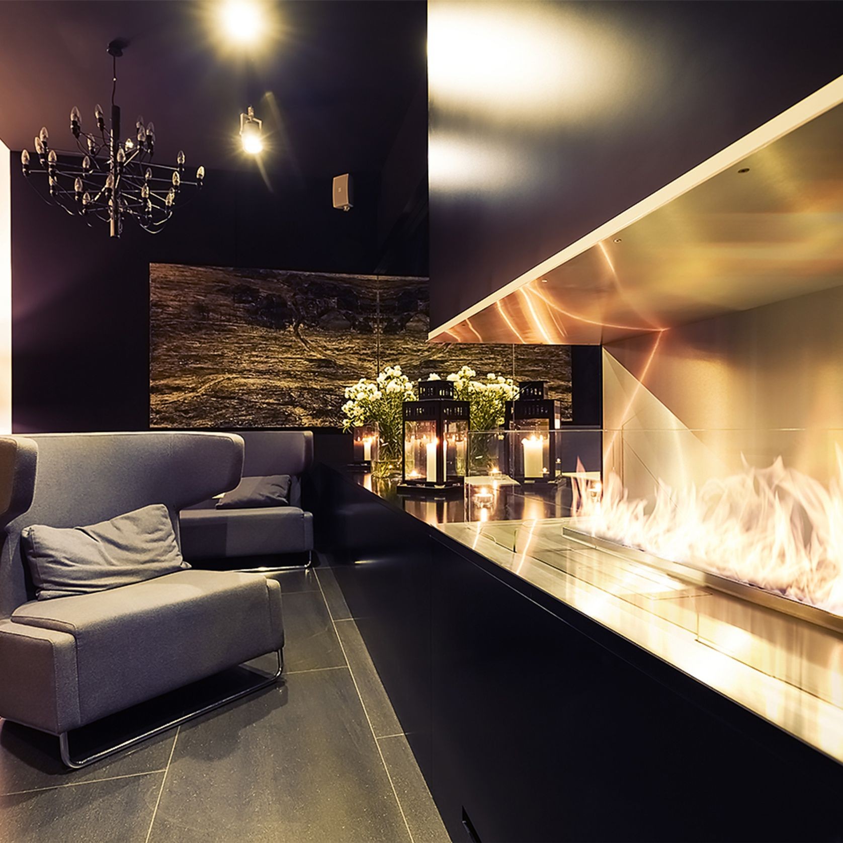 Planika Fla3+ 1190 Bioethanol Fireplace gallery detail image