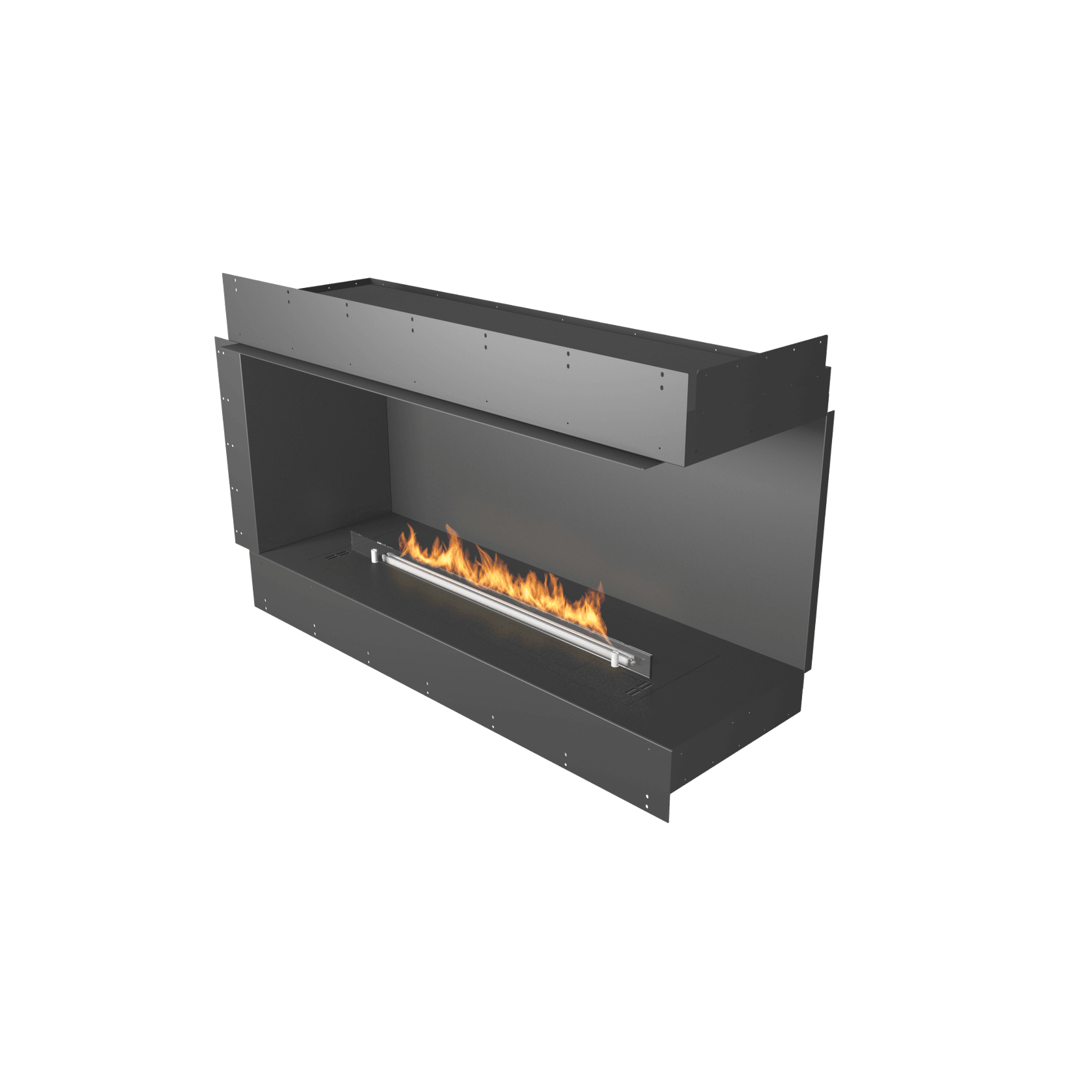 Planika Prime Fire 990+ Bioethanol Fireplace In Forma 1200 gallery detail image