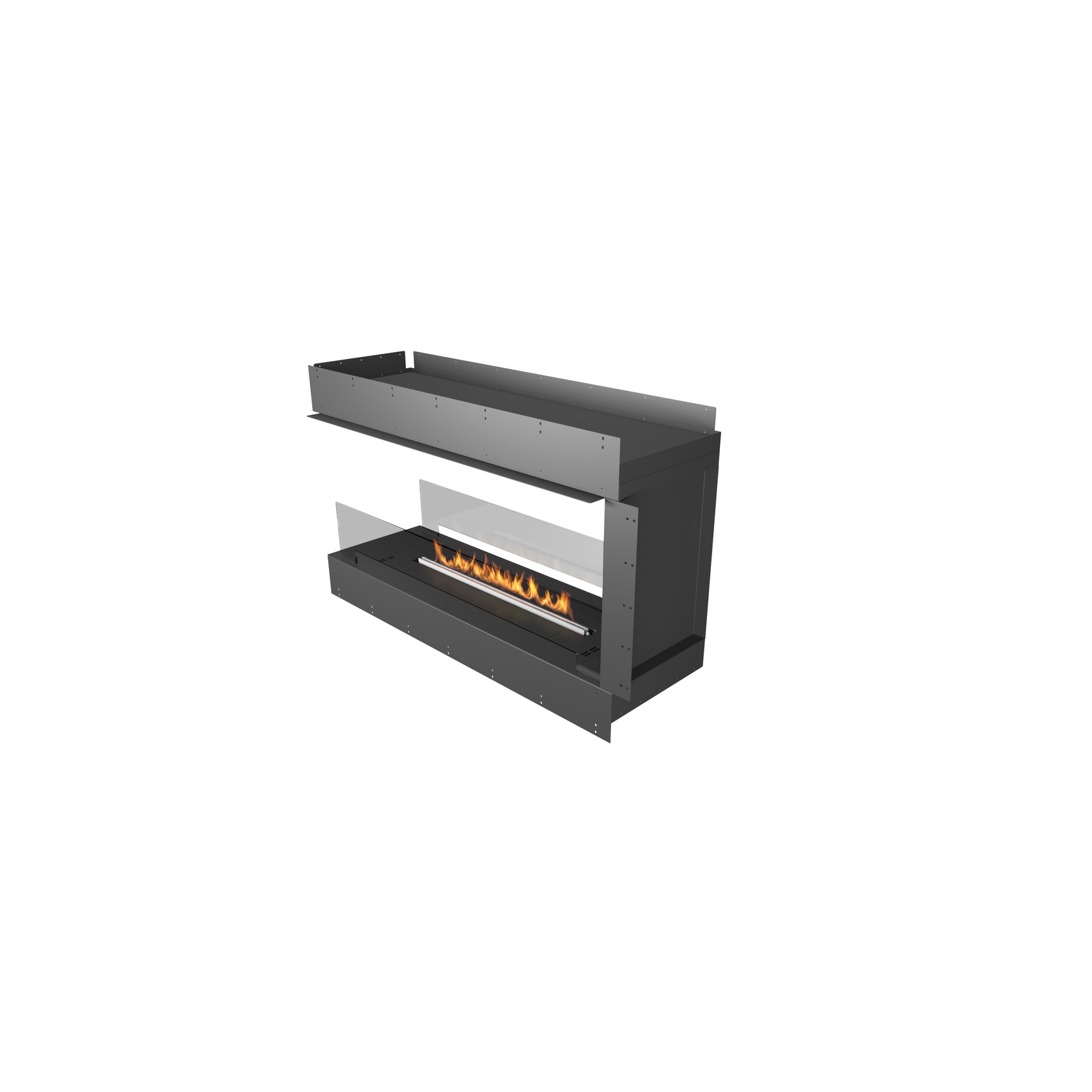 Planika Prime Fire 990+ Bioethanol Fireplace In Forma 1200 gallery detail image