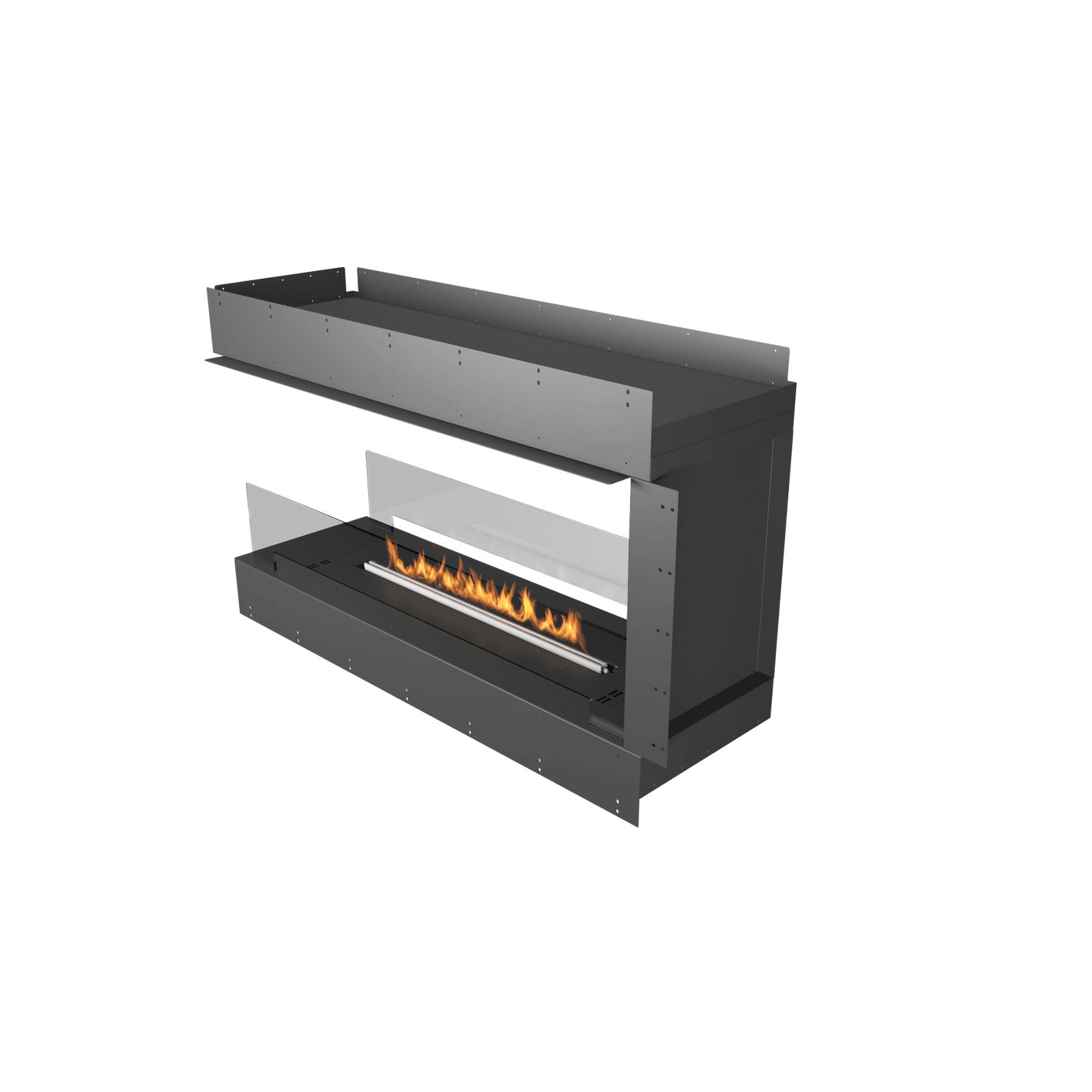 Planika Prime Fire 990+ Bioethanol Fireplace In Forma 1200 gallery detail image