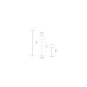 Poldina Outdoor L Floor Lamp gallery detail image