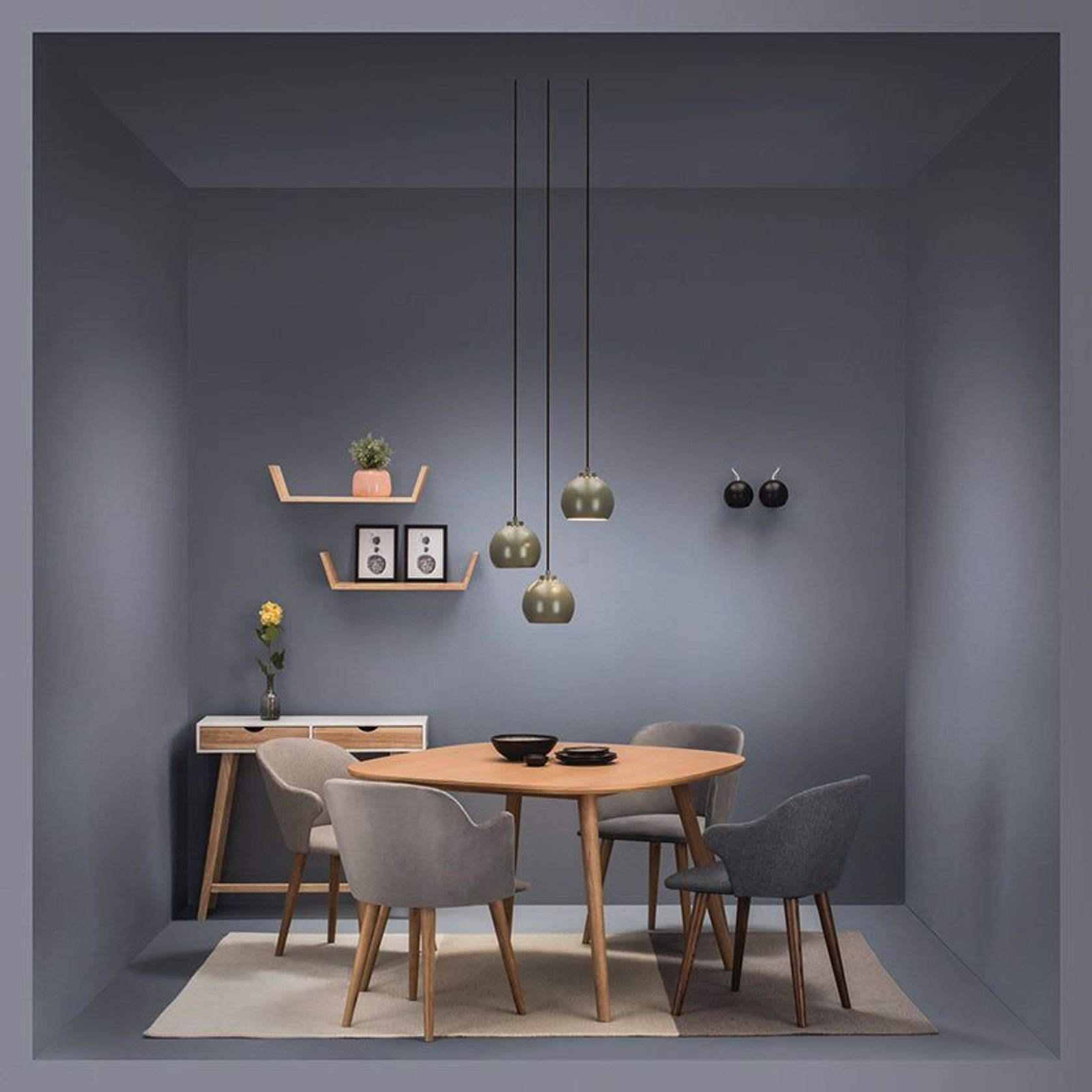 CEYLA Dining Chair - Dolphin gallery detail image