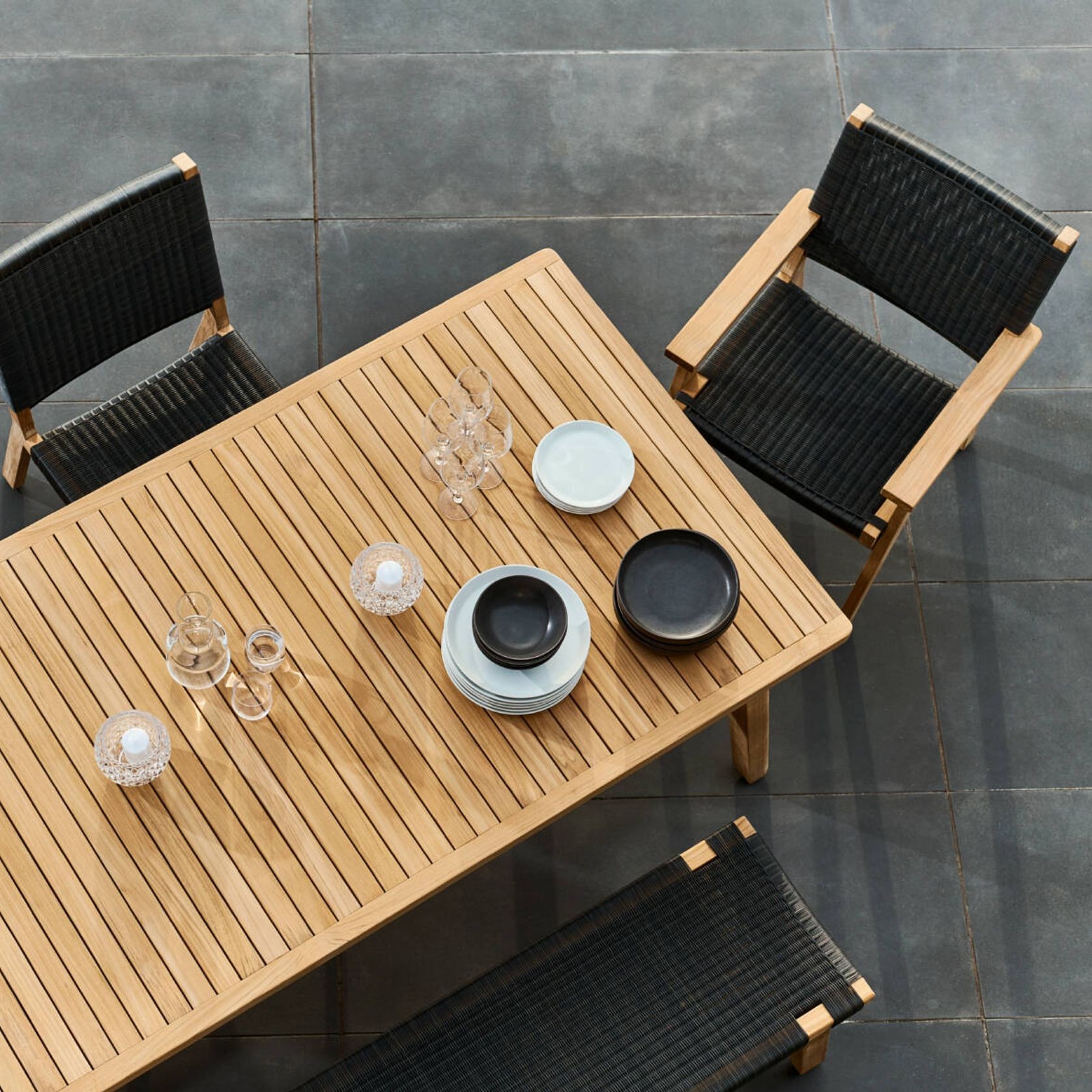 Porter Rectangle Large Dining Table | Outdoor Furniture gallery detail image