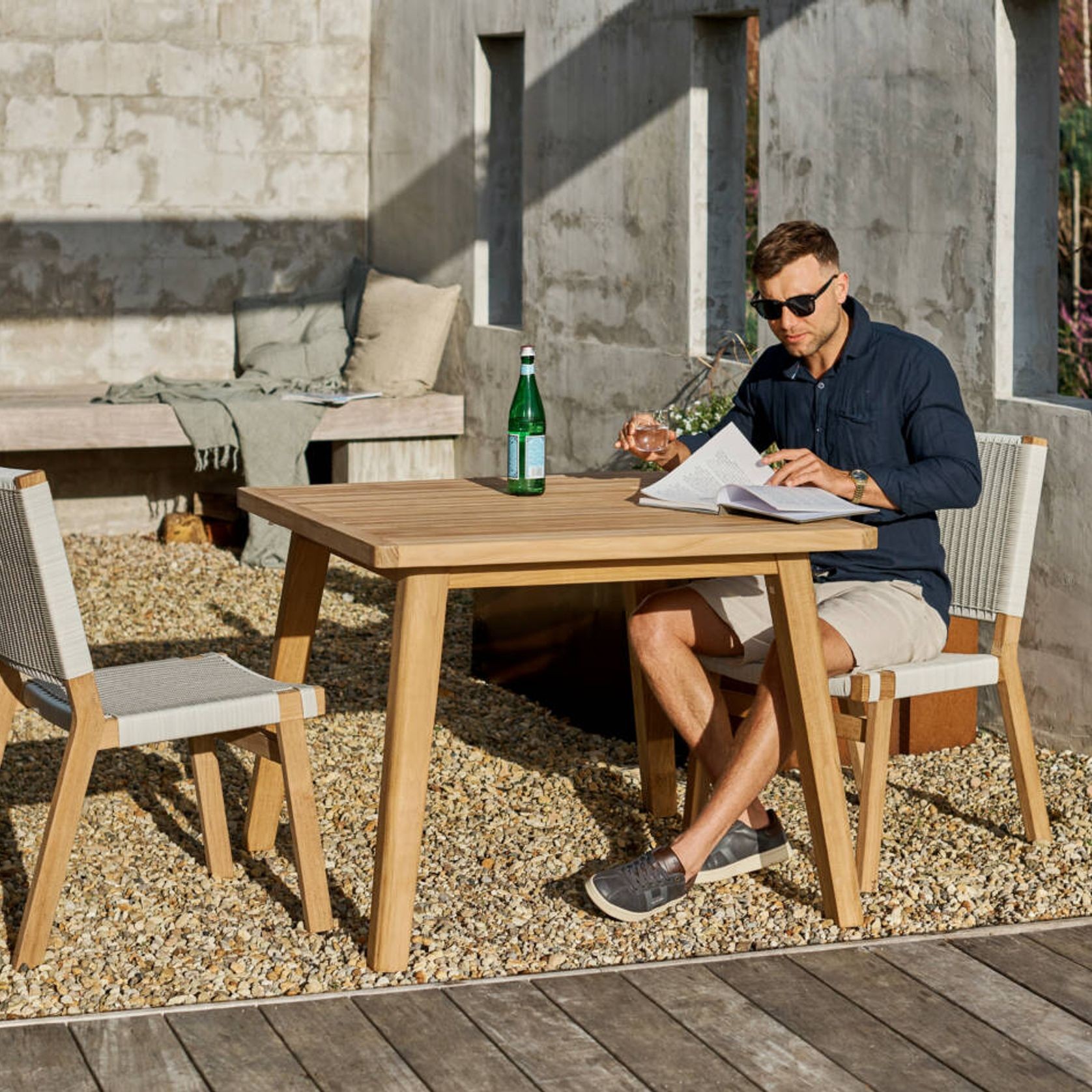 Porter Rectangle Medium Dining Table gallery detail image