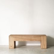'Portinax' Reclaimed Elmwood Bench gallery detail image