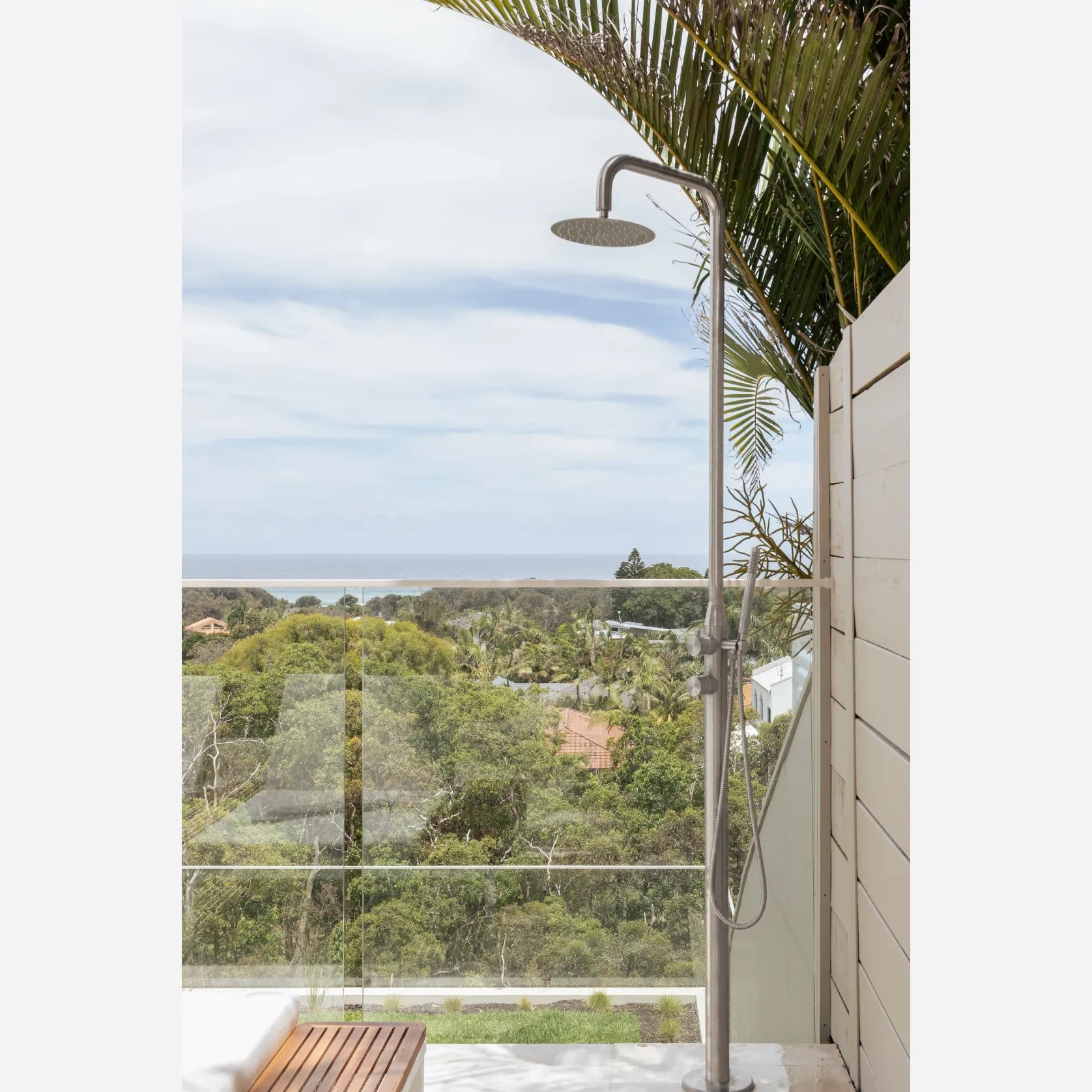 Sola Freestanding Outdoor Shower Set gallery detail image