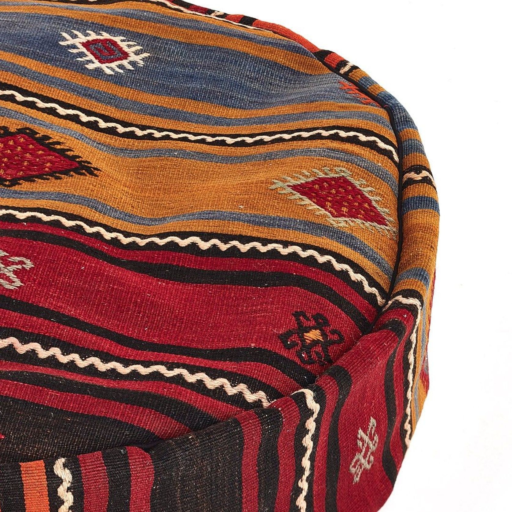 Kilim Rug Pouf Large ArchiPro NZ