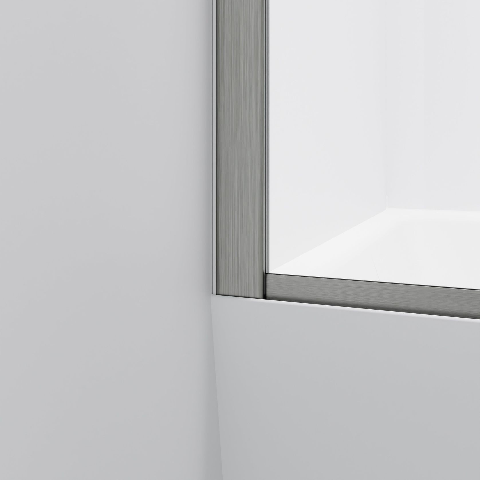 Premiere Double Panel Bath Screen | 550+450mm gallery detail image
