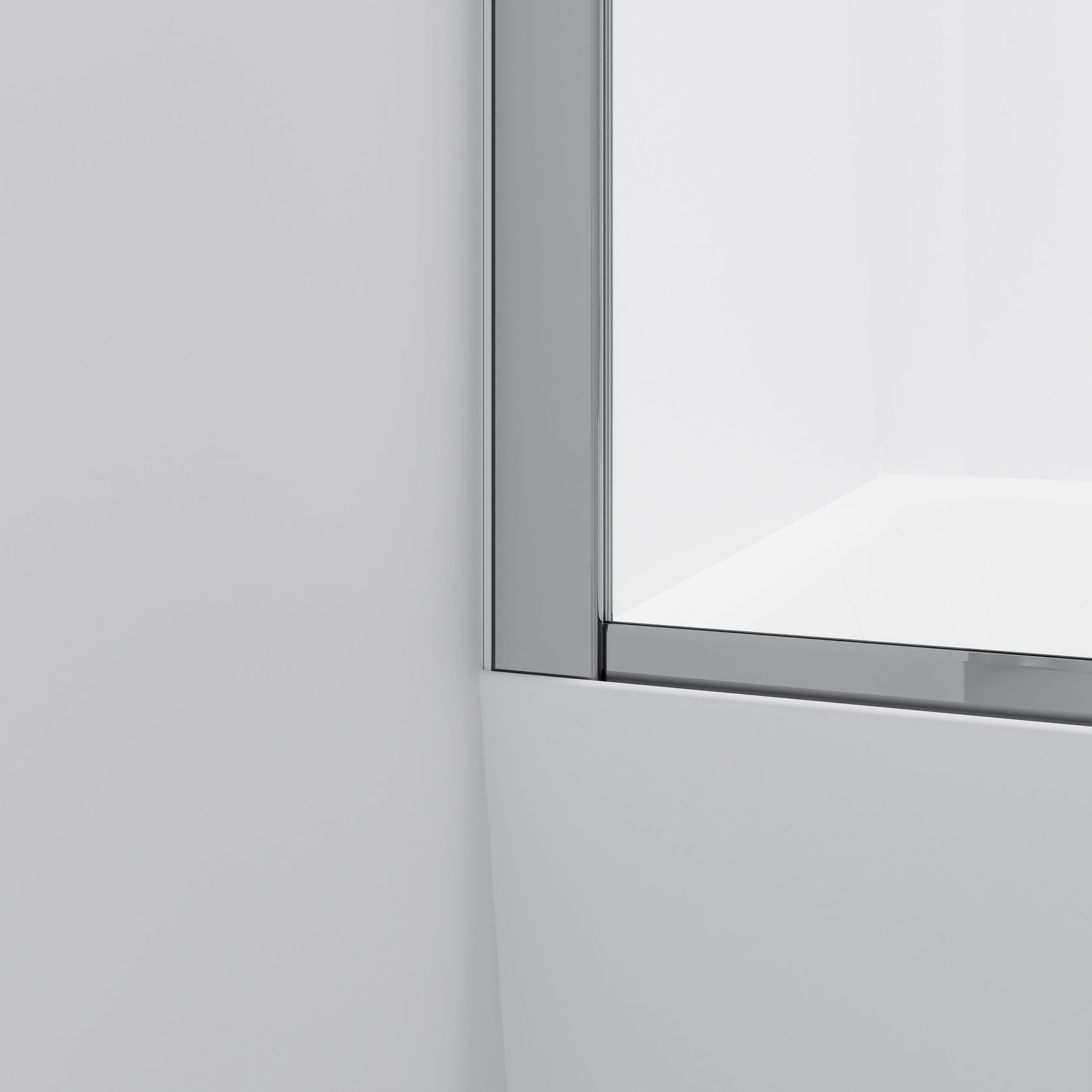 Premiere Double Panel Bath Screen | 550+450mm gallery detail image