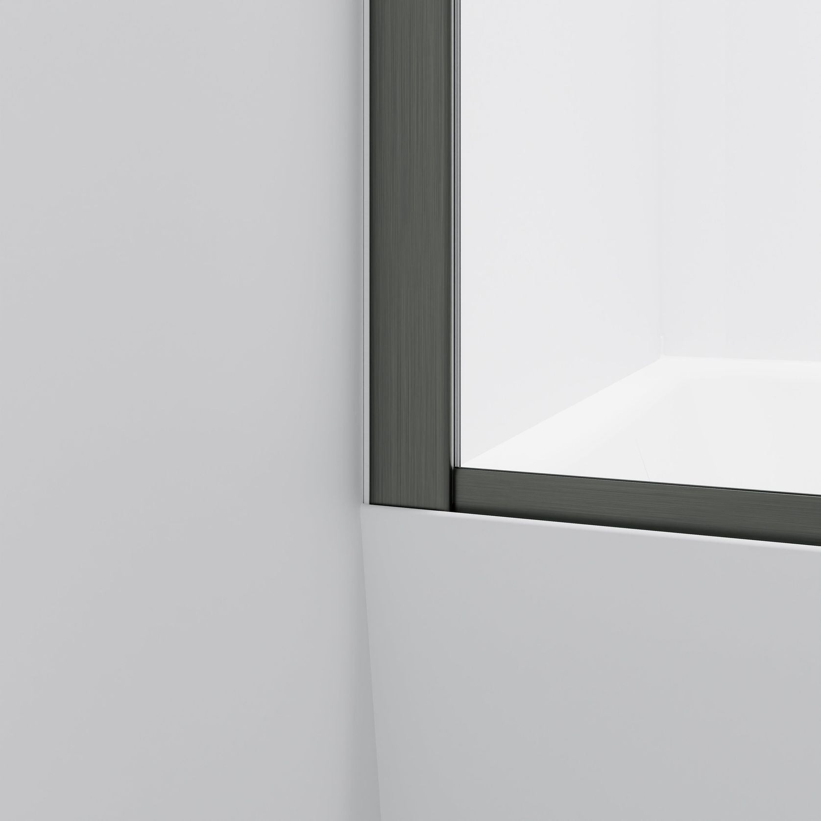 Premiere Double Panel Bath Screen | 550+450mm gallery detail image