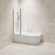 Premiere Double Panel Bath Screen | 550+450mm gallery detail image