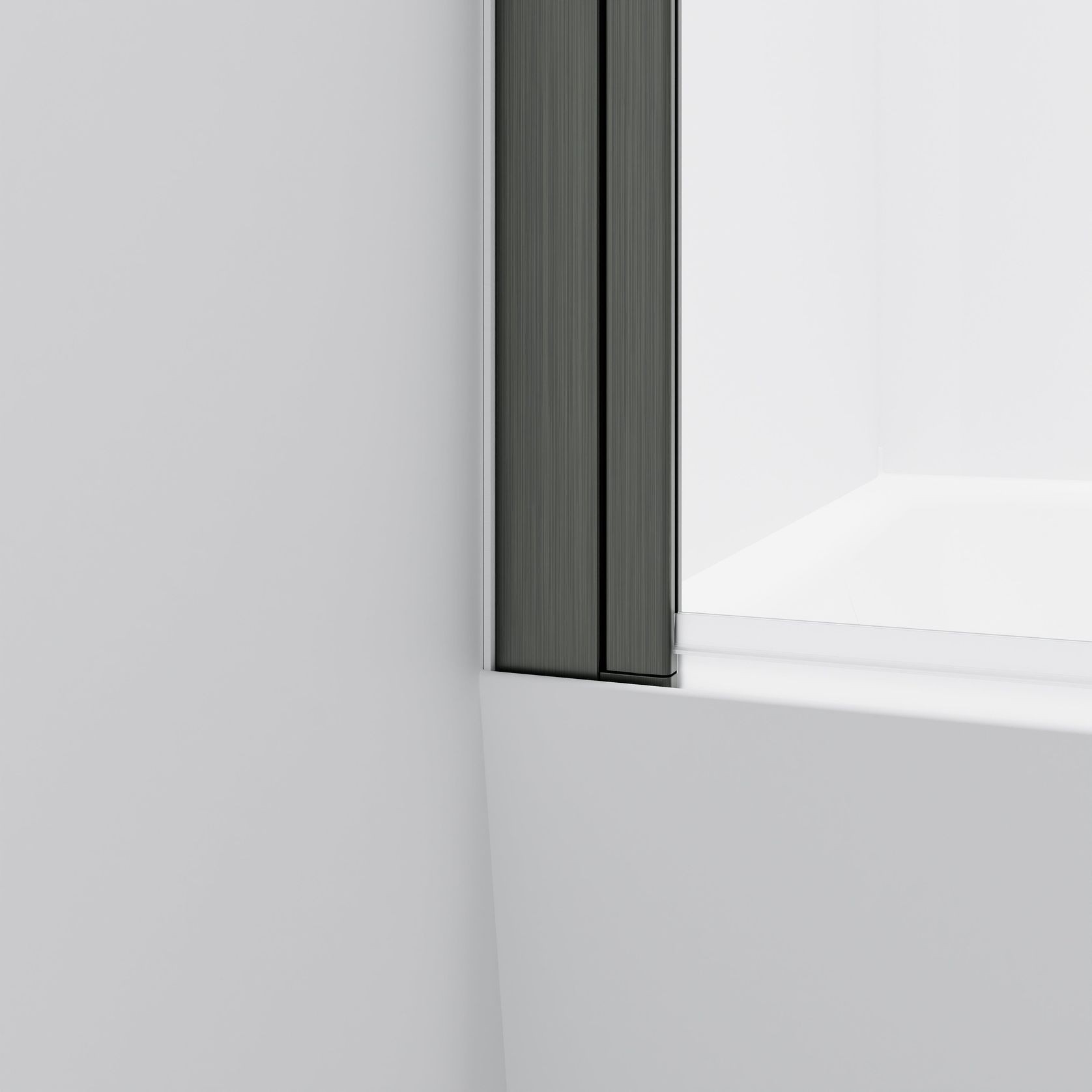 Premiere Single Bath Screen | 800mm gallery detail image