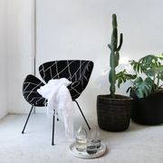 'Florence' Chair / Berba / Black gallery detail image