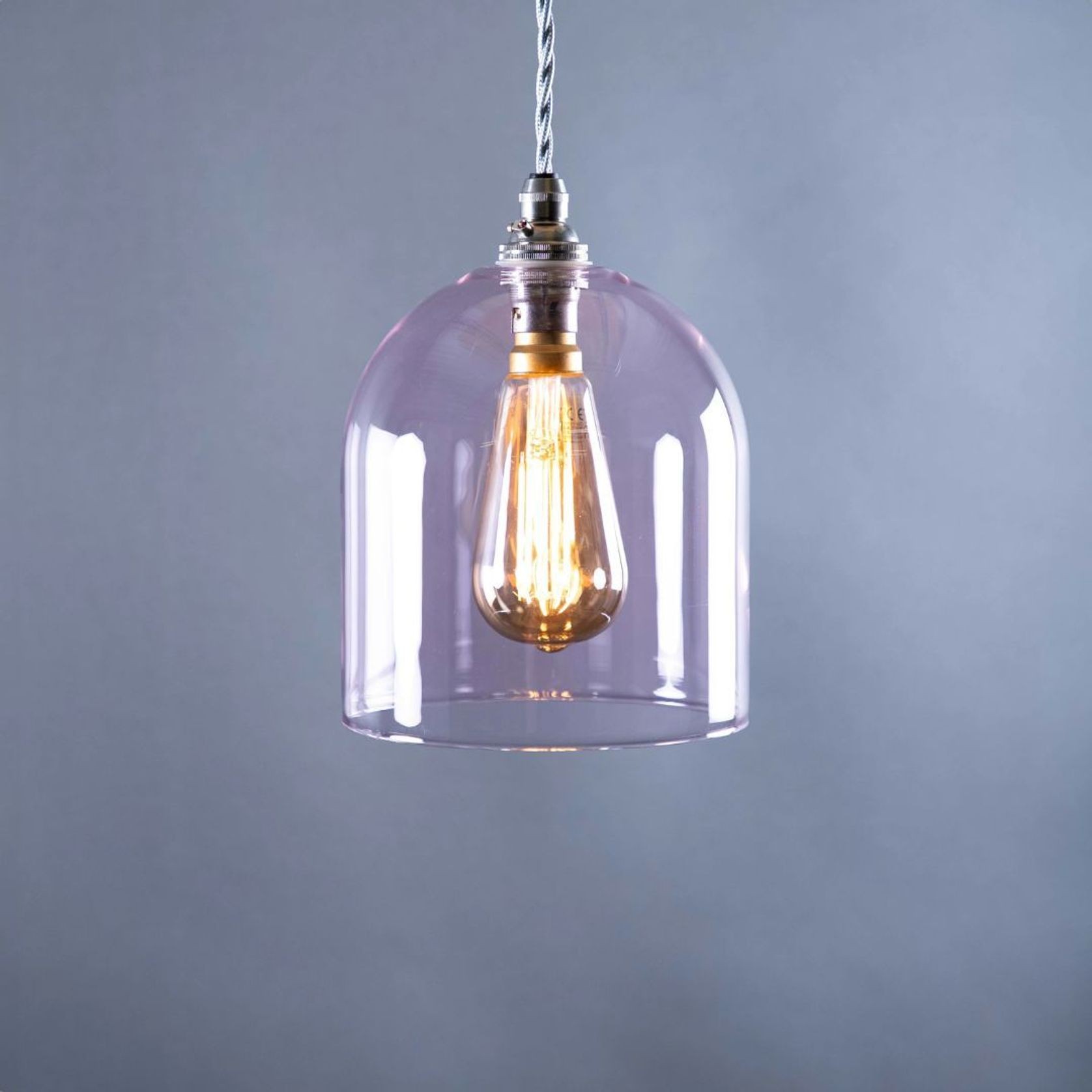 Frieda Coloured Glass Pendant gallery detail image