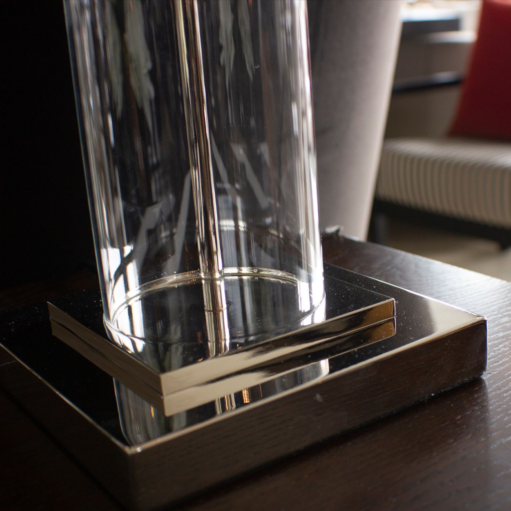 Provence Table Lamp - Nickel gallery detail image