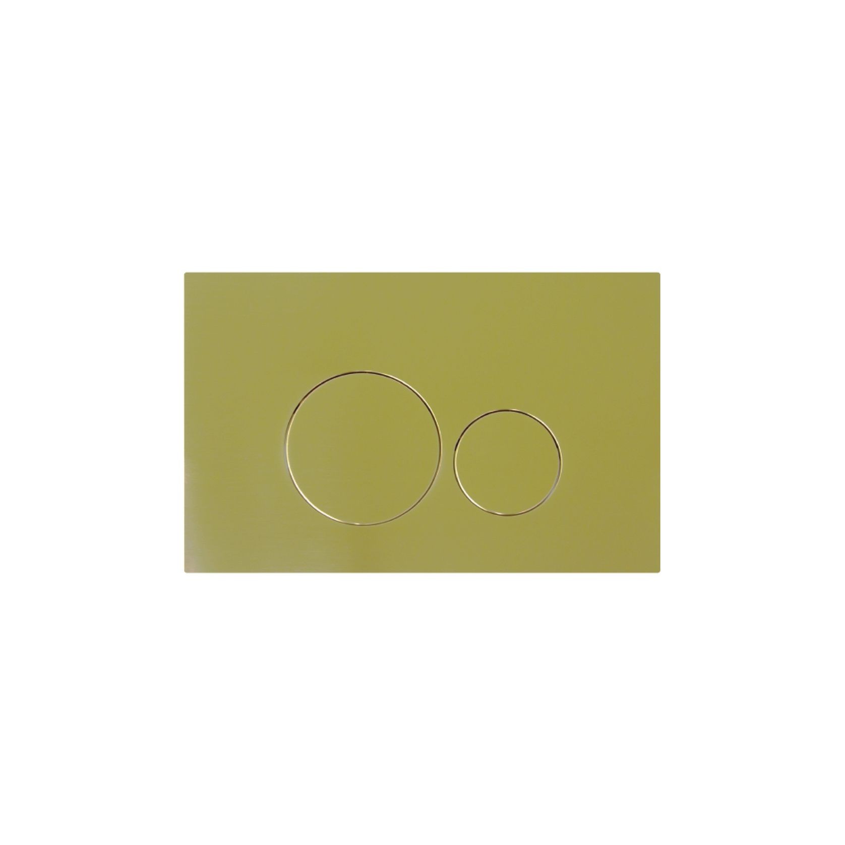 Niche Pneumatic Push Plate Round - Brushed Gold gallery detail image