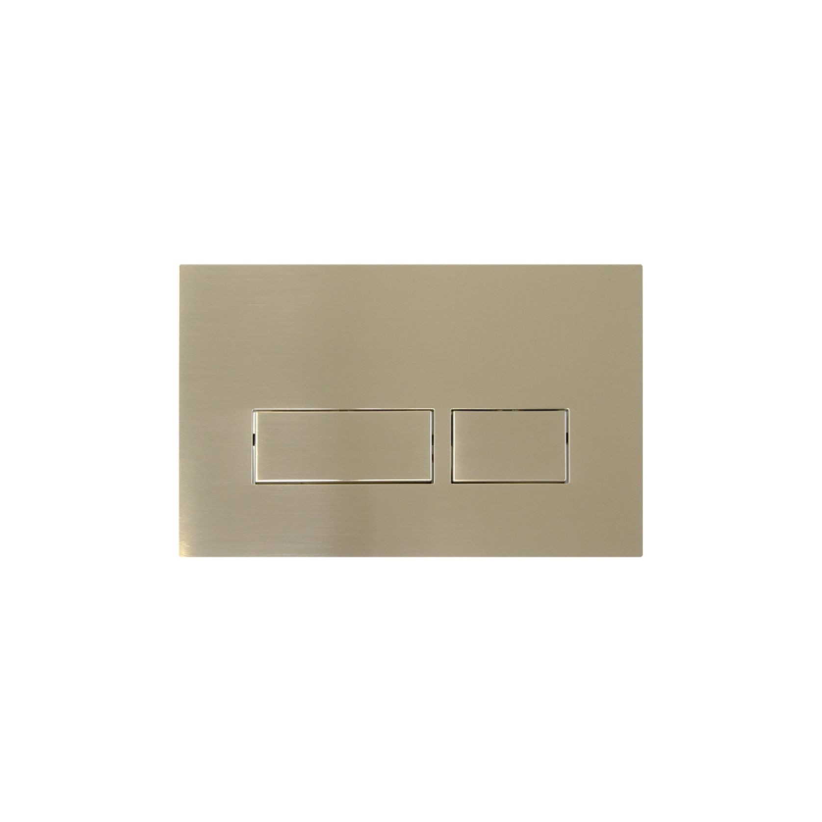 Niche Pneumatic Push Plate Square - Brushed Nickel gallery detail image