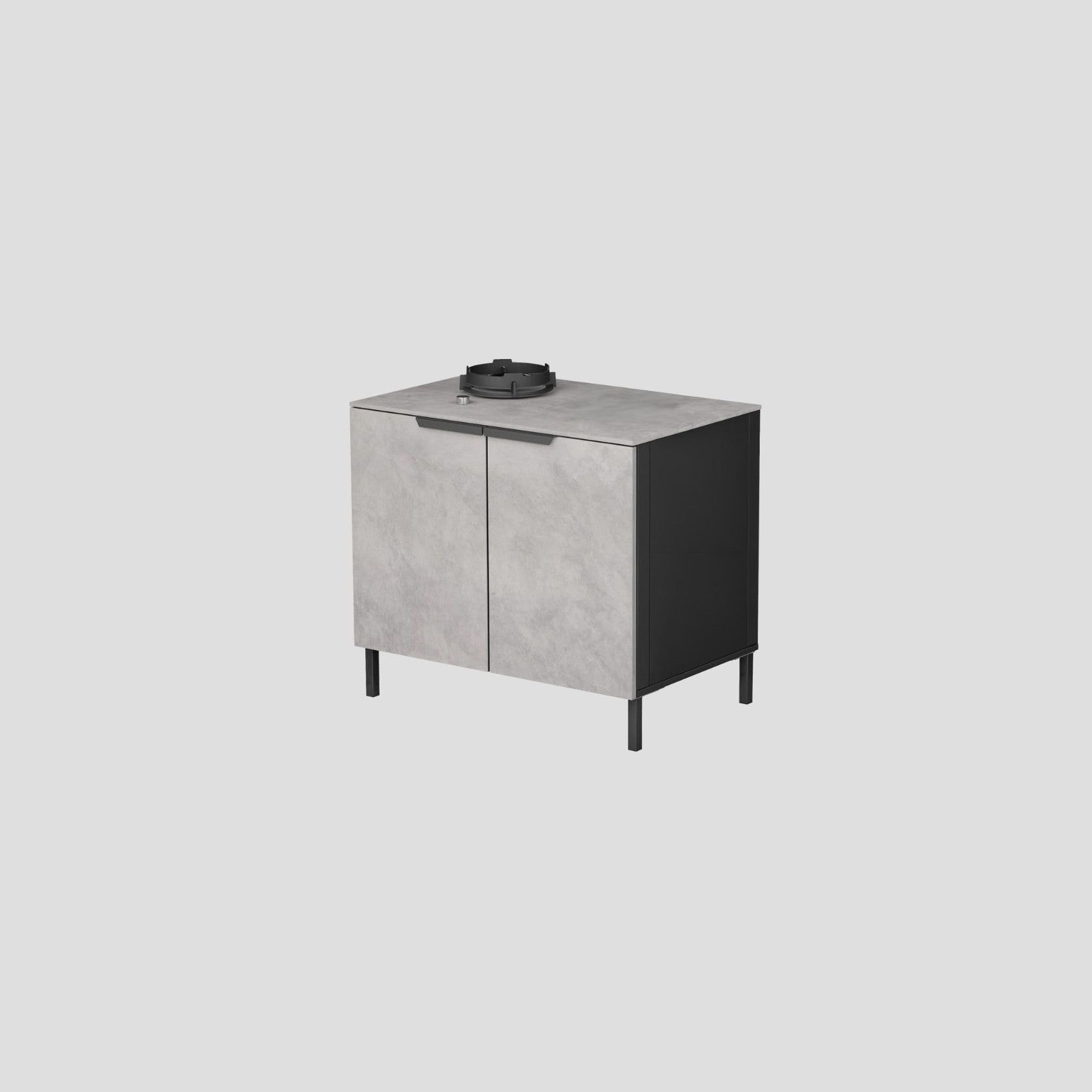 Q-Boo Kitchen Cabinet 100 1 Burner gallery detail image