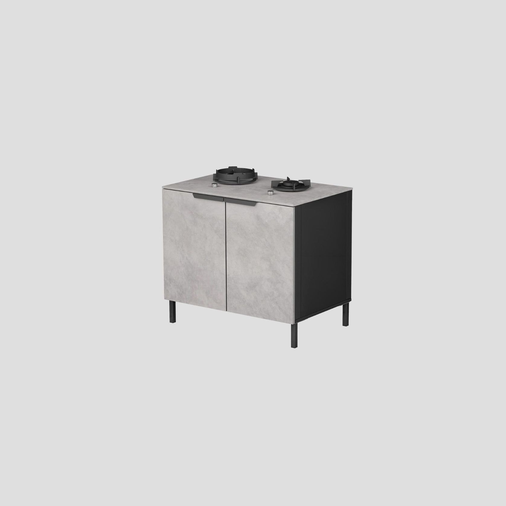 Q-Boo Kitchen Cabinet 100 2 Burners gallery detail image