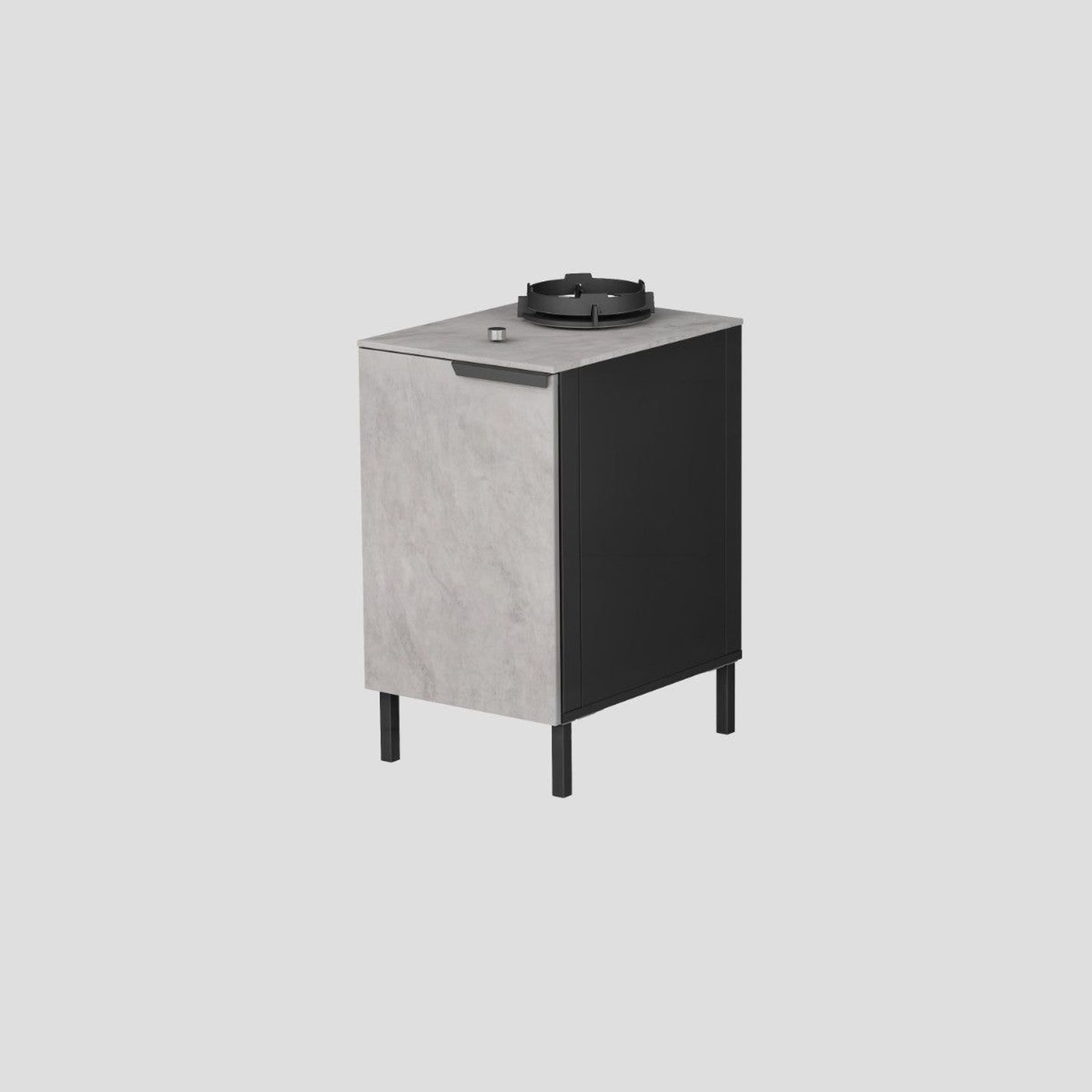 Q-Boo Kitchen Cabinet 50 1 Burner gallery detail image