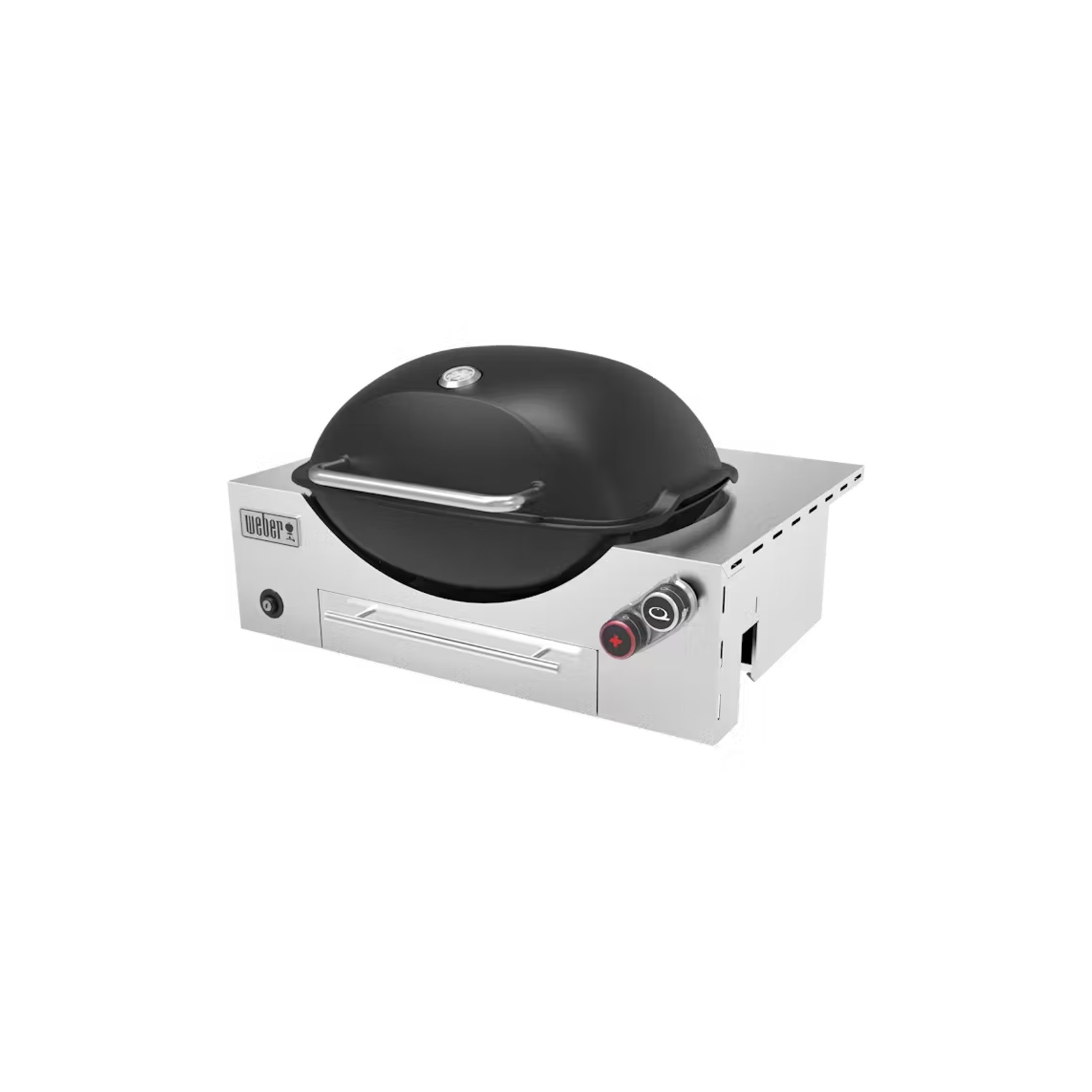Weber Q3600N+ Built-in Midnight Black UPLG gallery detail image