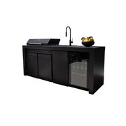 Artusi 2400mm Aperto Ascale Outdoor Kitchen Cabinet - Cosmopolita Grey gallery detail image