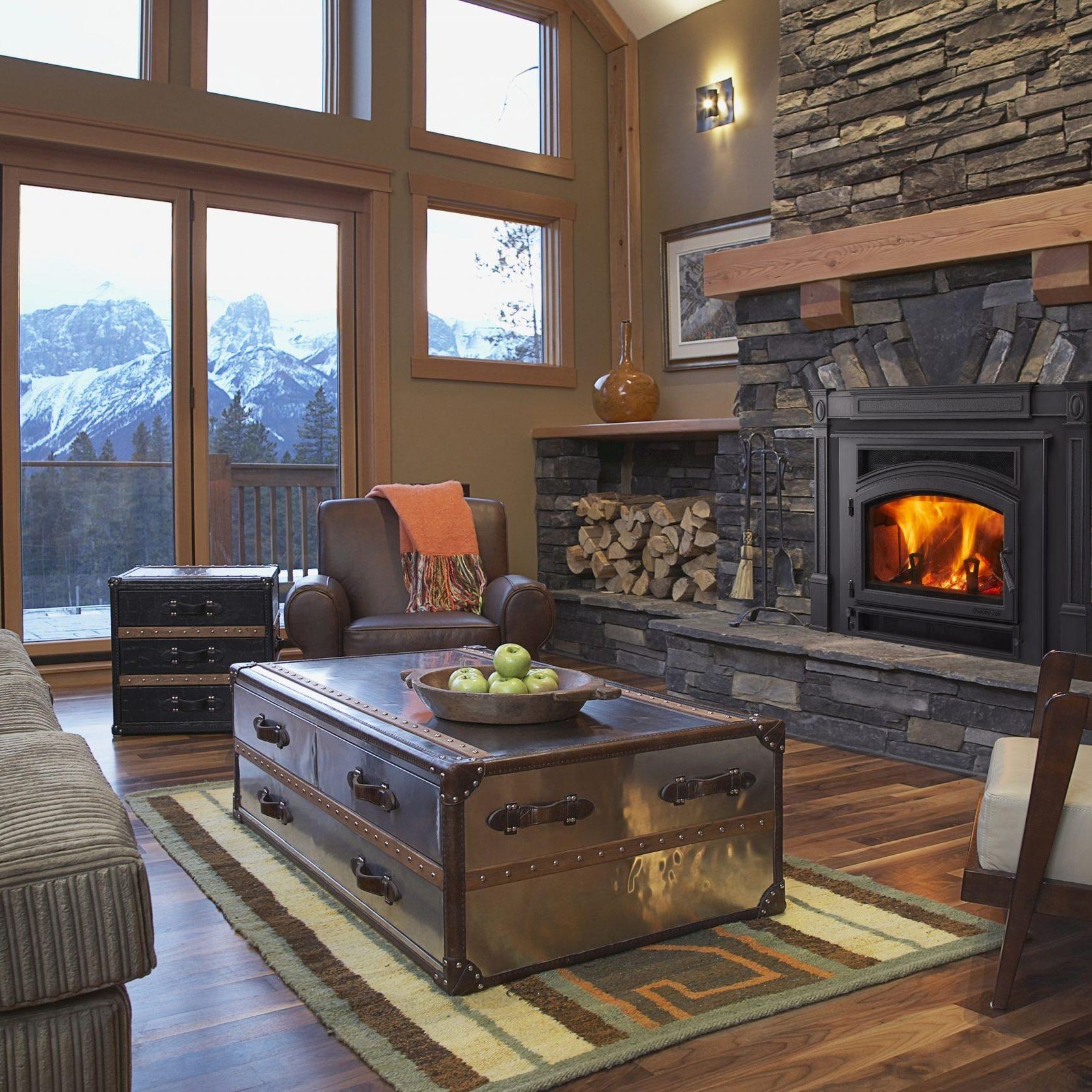 Quadrafire Expedition Inbuilt Wood Fireplace gallery detail image
