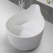 Hugi Japanese Inspired Soak Tub - 1300mm - B070 gallery detail image