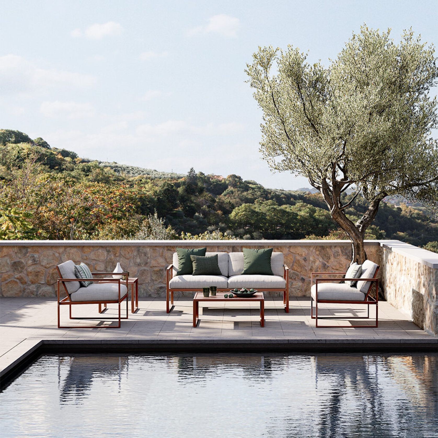 Qubik Outdoor Armchair by Atmosphera gallery detail image