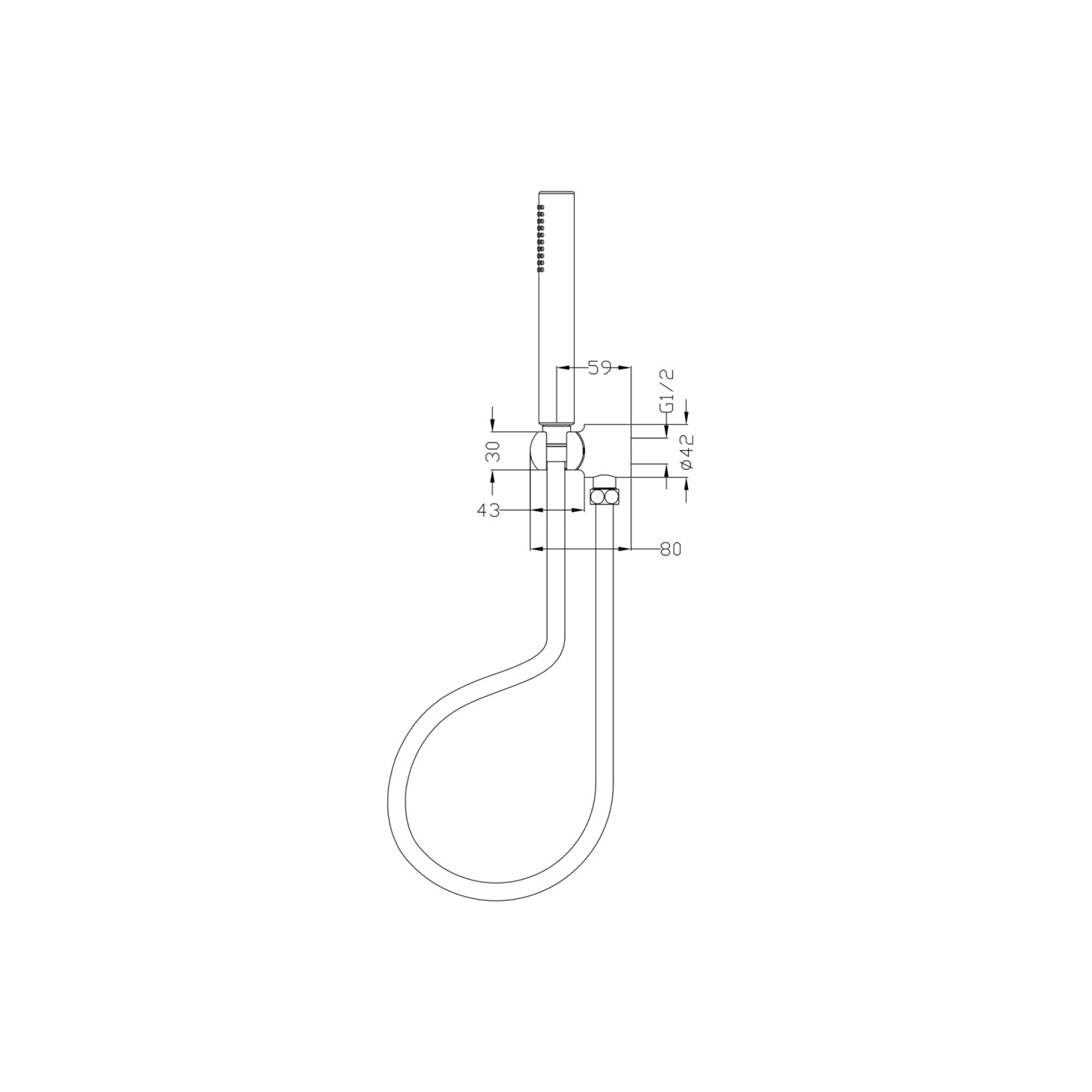 LVB Mica Hand Shower gallery detail image