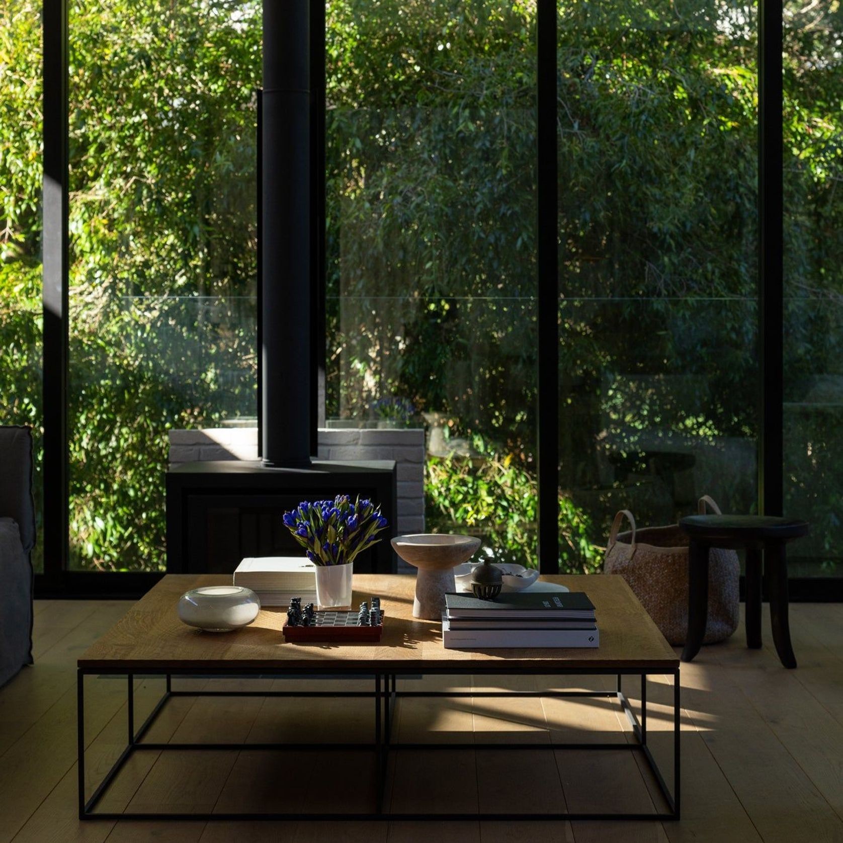 Log coffee table gallery detail image