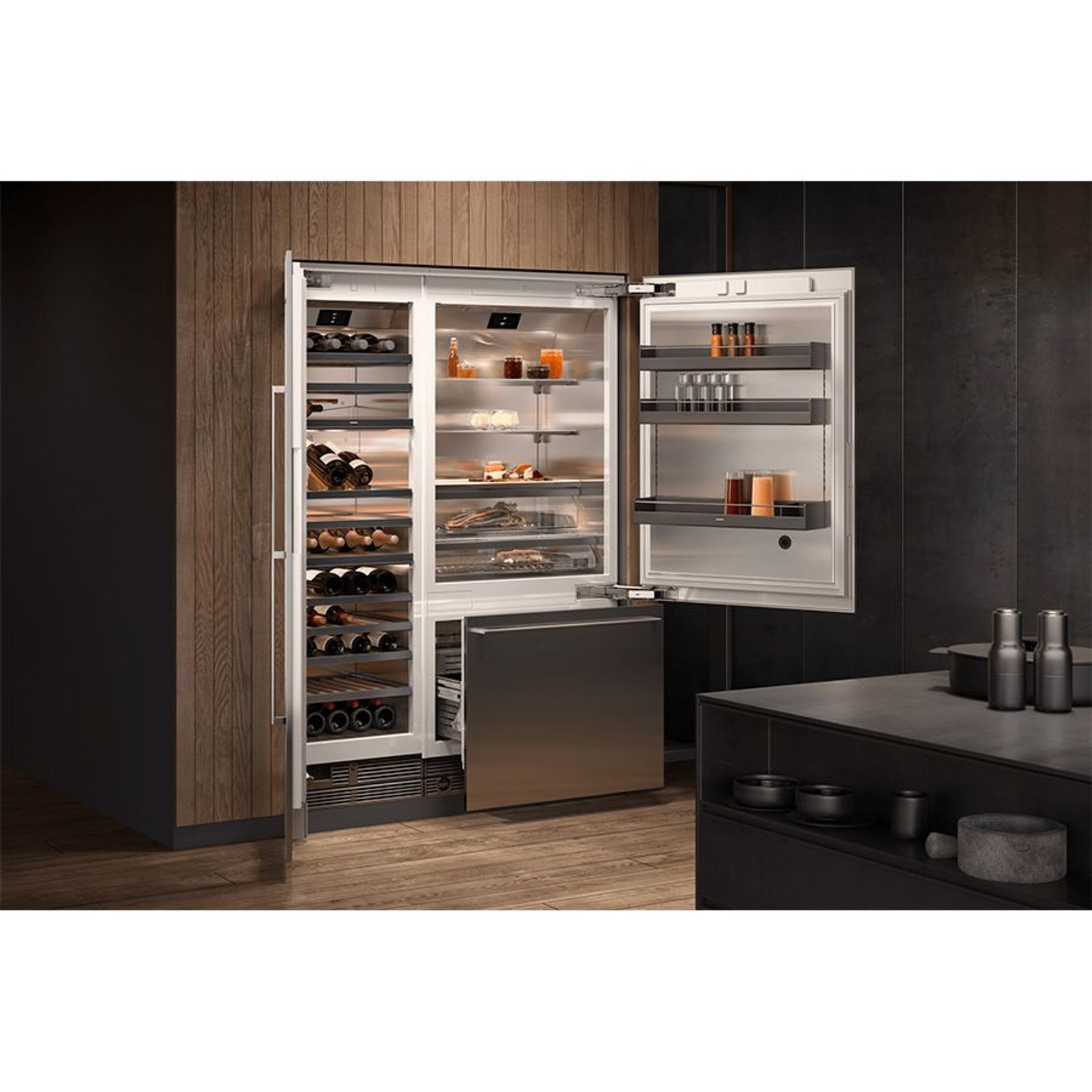 Gaggenau Vario Fridge-Freezer Combination 400 Series gallery detail image