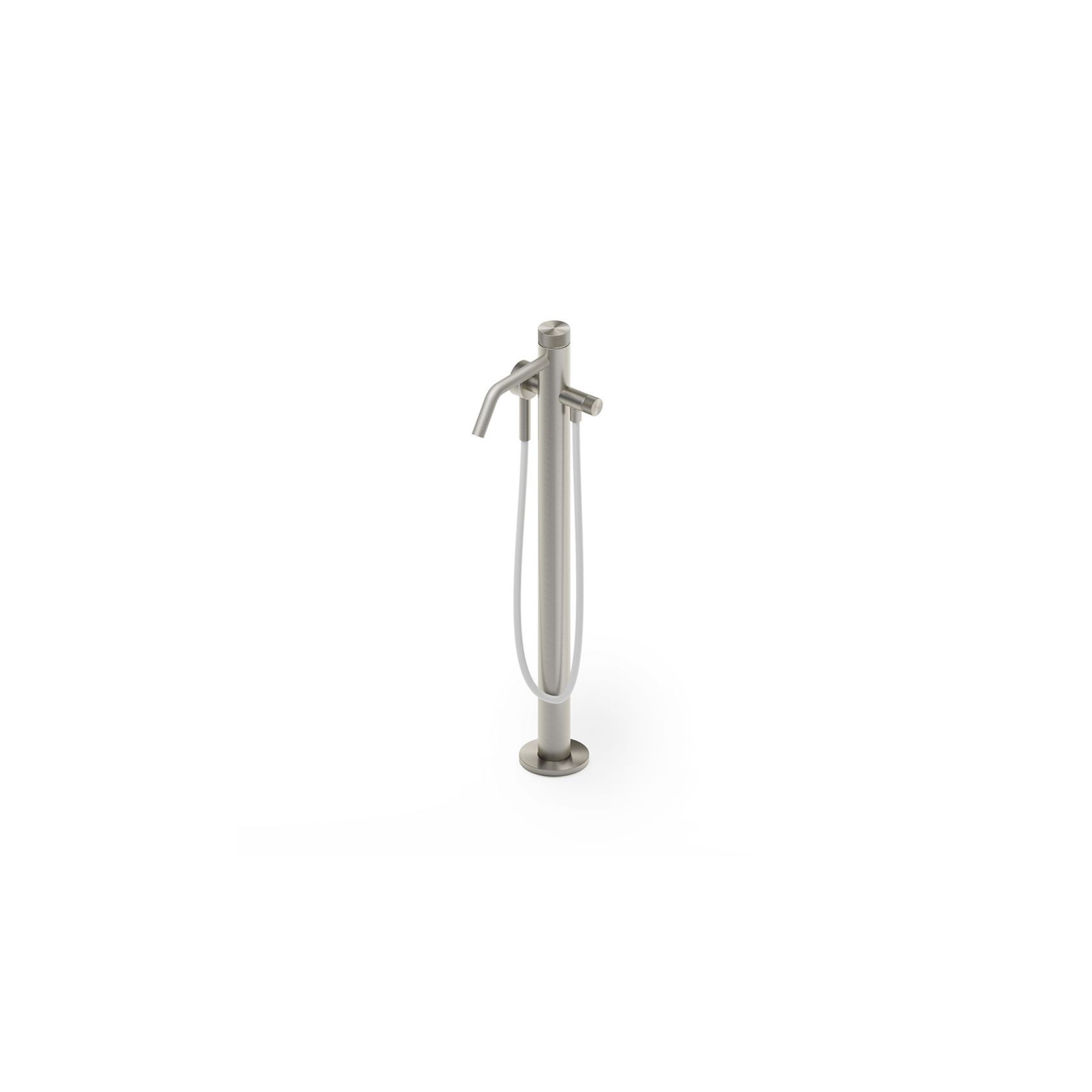 Reel Floor Mount Bath Filler with Handshower gallery detail image