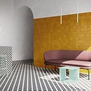 Rebel Amber Yellow Gloss 100x100mm gallery detail image