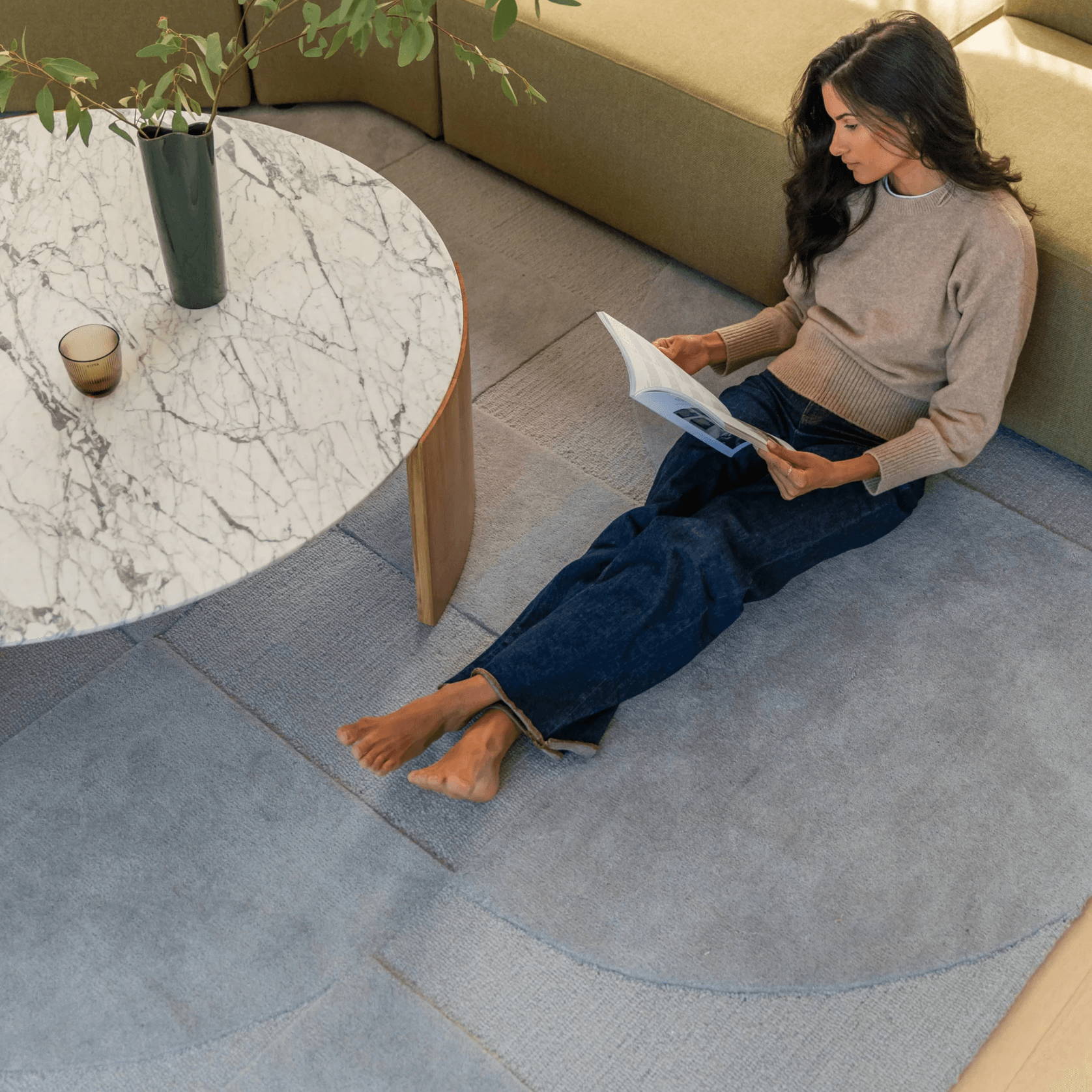 Xanthe Rug - Mineral 250cm x 350cm gallery detail image