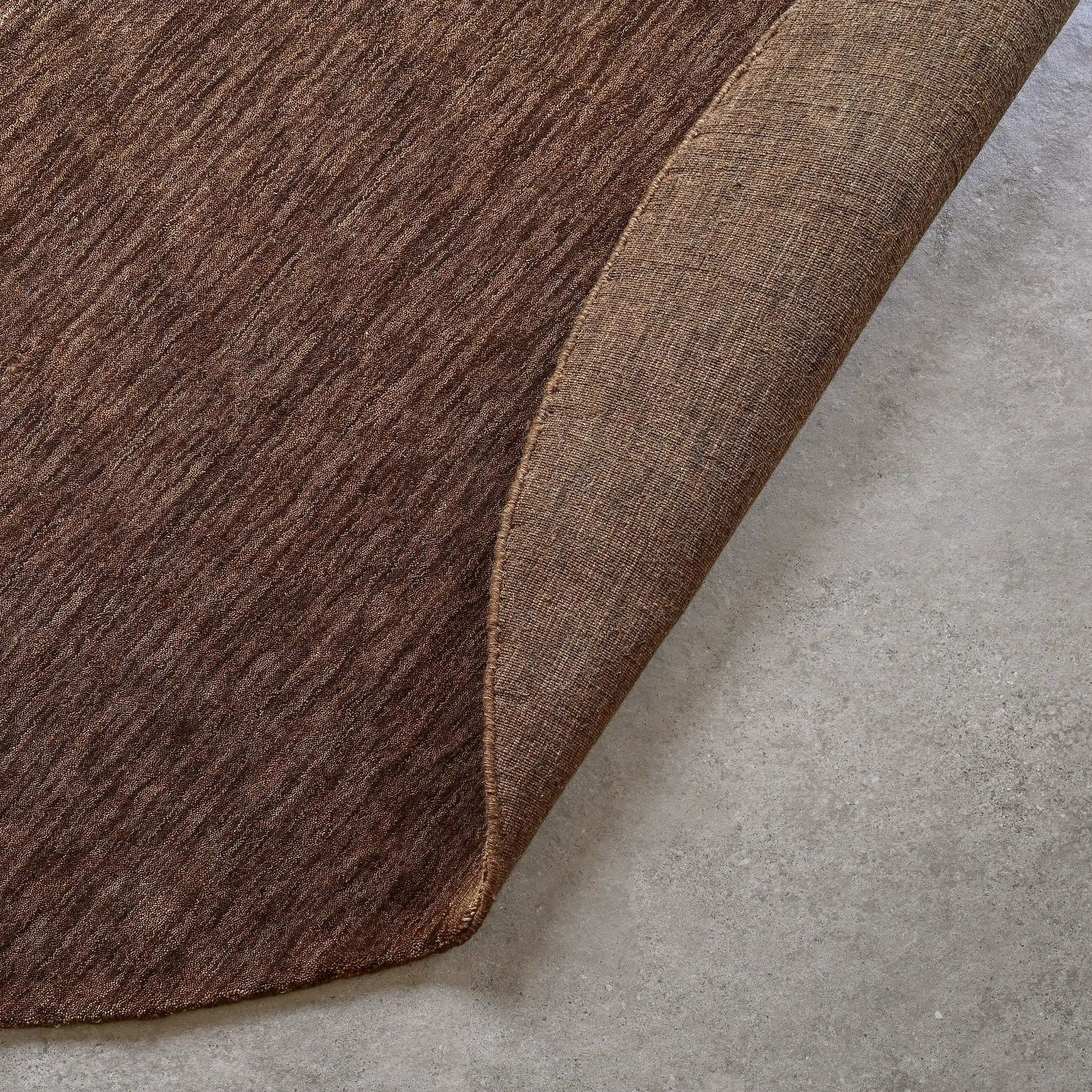 Anya Round Rug- Cacao 250cm x 250cm gallery detail image