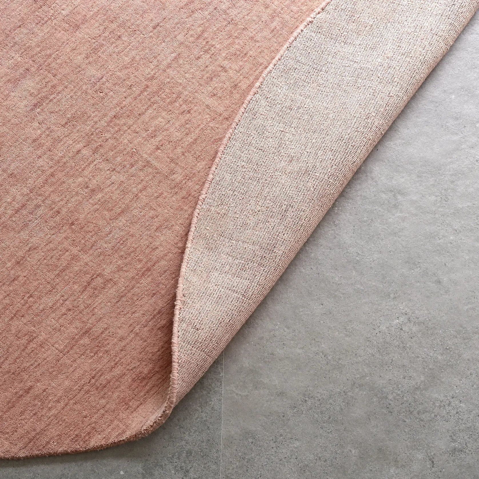 Anya Round Rug - Pink Salt 250cm x 250cm gallery detail image