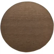 Mesa Outdoor Round Rug - Chocolate 250cm x 250cm gallery detail image