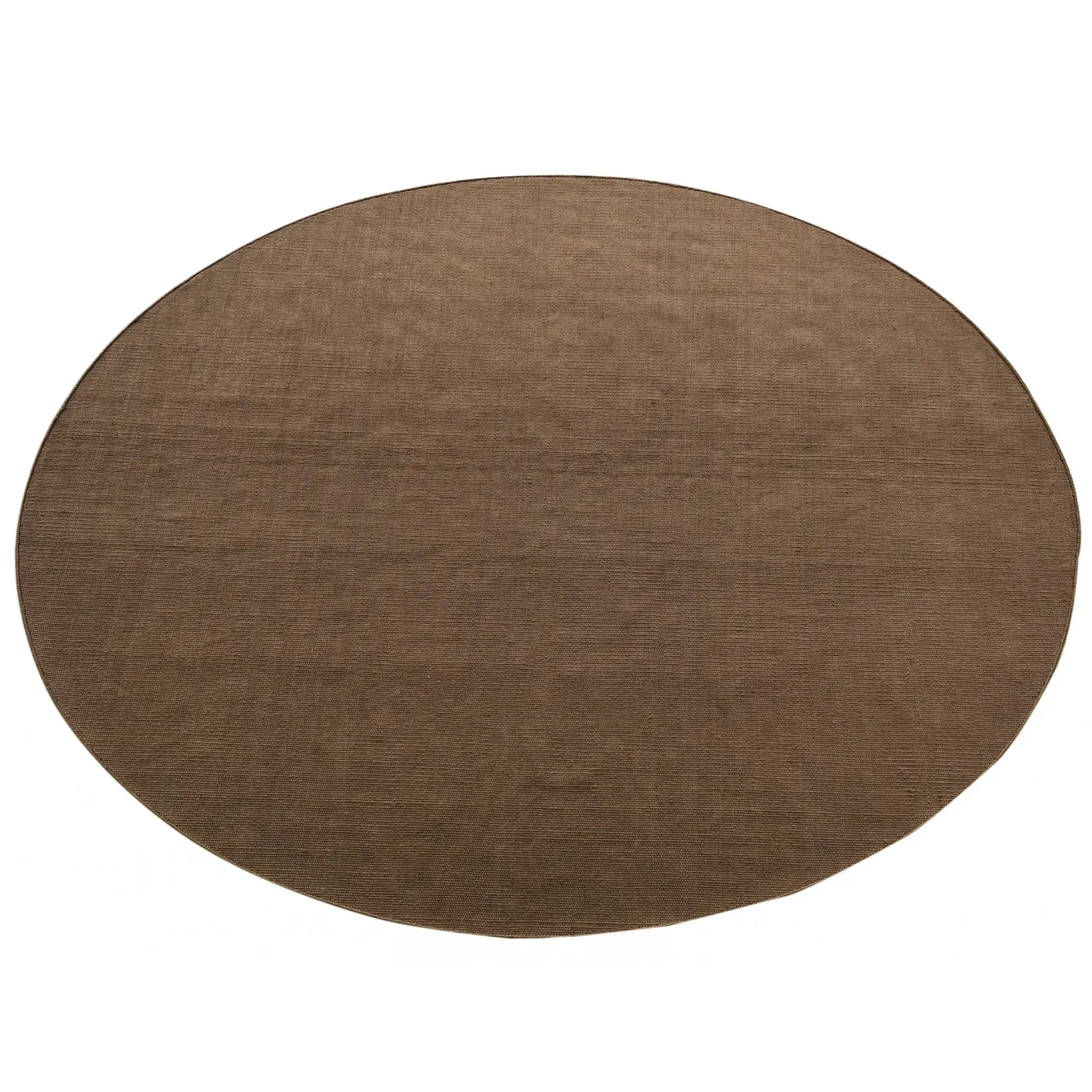 Mesa Outdoor Round Rug - Chocolate 250cm x 250cm gallery detail image