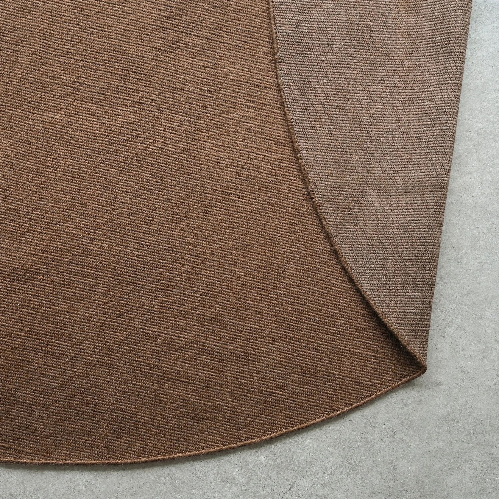Mesa Outdoor Round Rug - Chocolate 250cm x 250cm gallery detail image