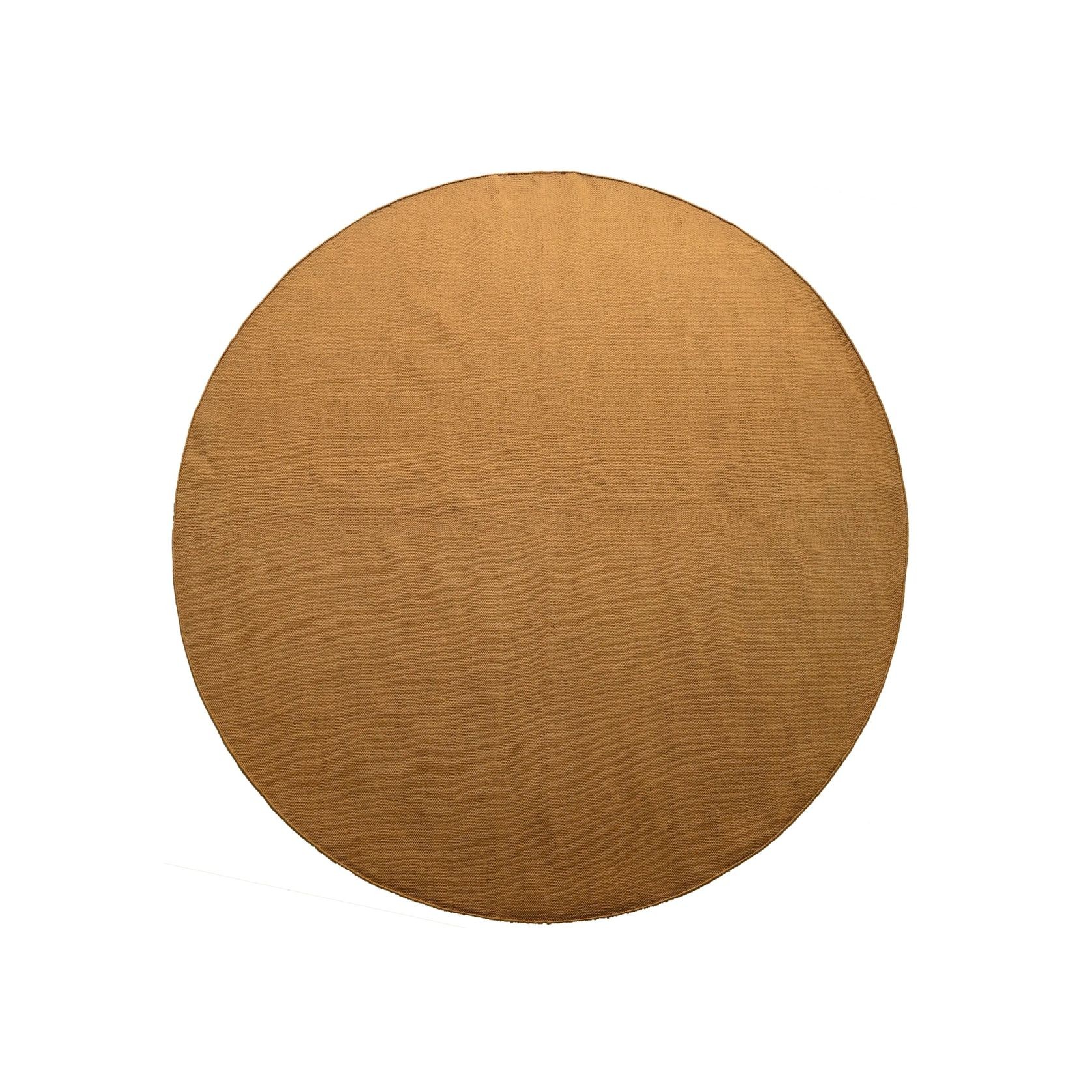 Mesa Outdoor Round Rug - Ochre 250cm x 250cm gallery detail image