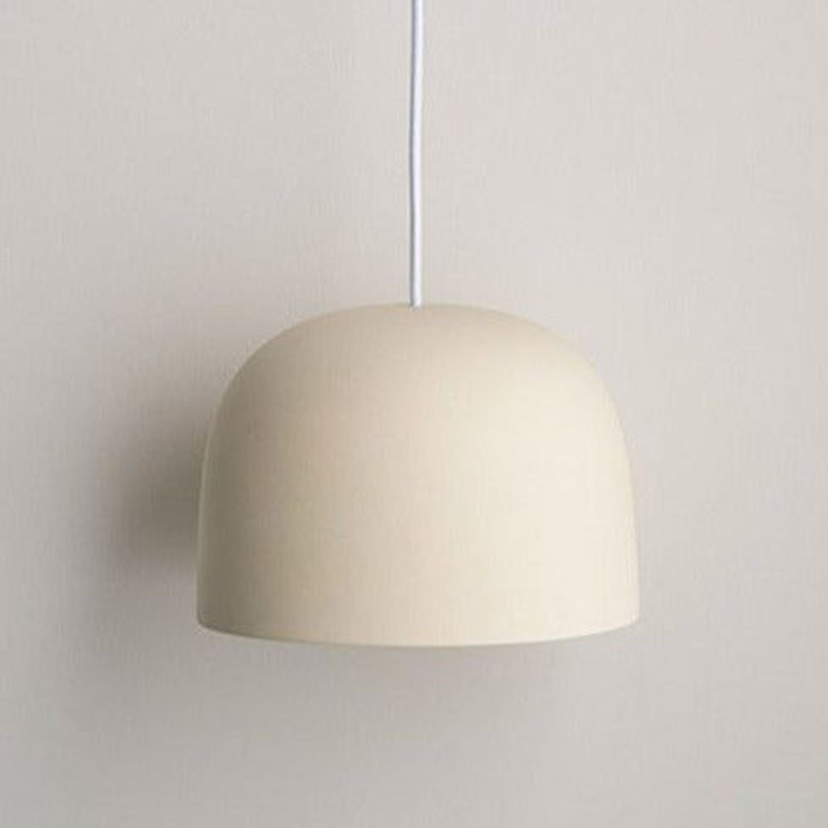 Ceramic Pendant Bell Light Large gallery detail image