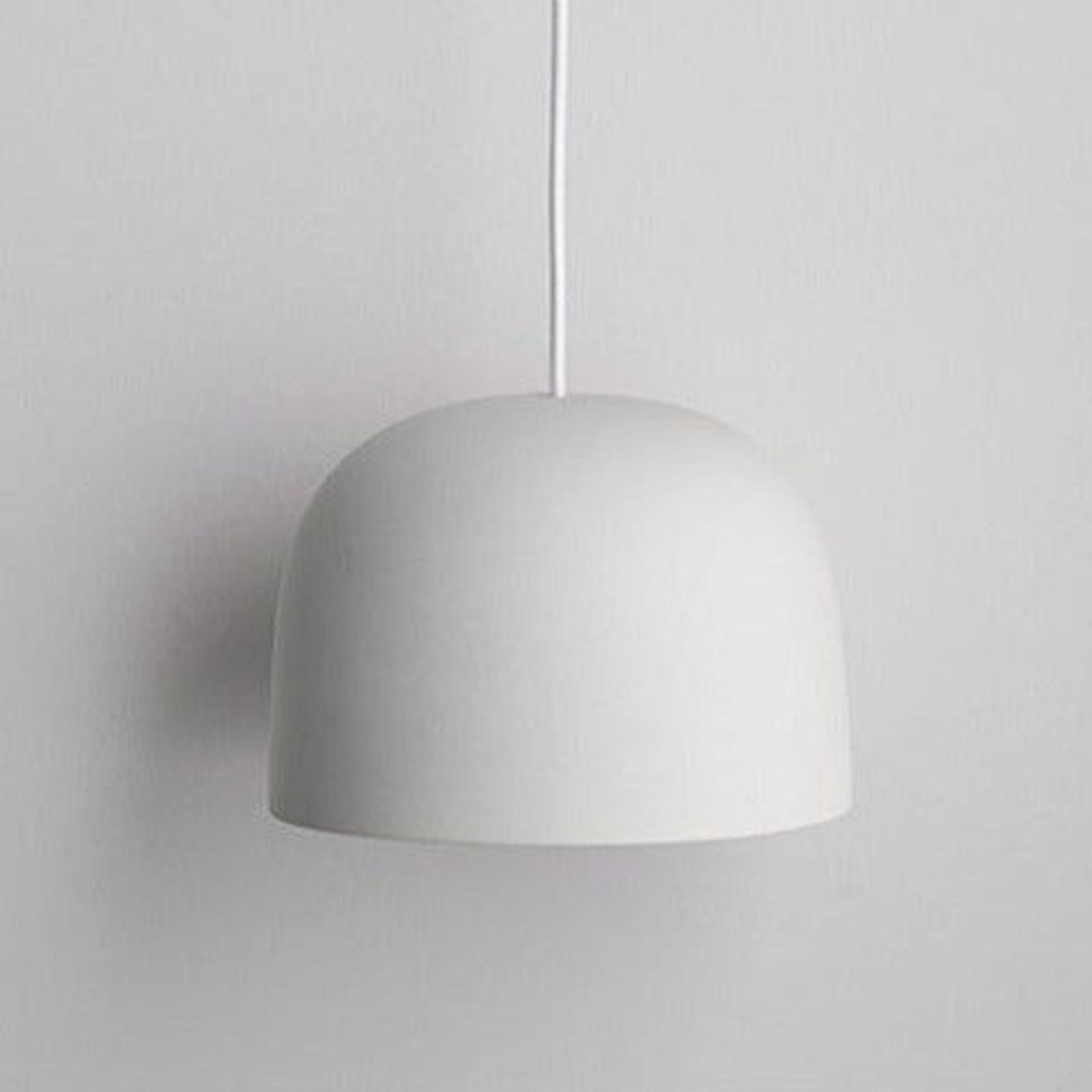 Ceramic Pendant Bell Light Large gallery detail image