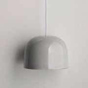 Ceramic Pendant Bell Light Large gallery detail image
