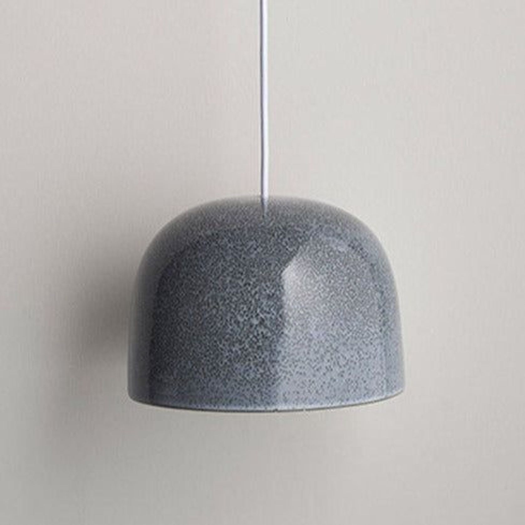Ceramic Pendant Bell Light Large gallery detail image