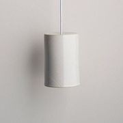 Ceramic Pendant Cylinder Light Large gallery detail image