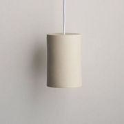 Ceramic Pendant Cylinder Light Large gallery detail image